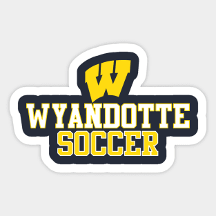 Wyandotte Soccer Sticker